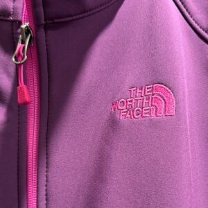 The North Face Vibrant Purple Fleece with Pink Accents